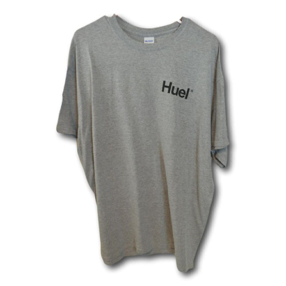 Mens Huel Heather Grey Tshirt Size: XL